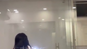 Massaging My Friend To A Squirting Orgasm Inside And Out