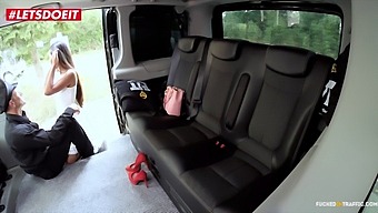 Killa Raketa'S Pick Up Taxi Hosts An Intense Asian Teen Encounter
