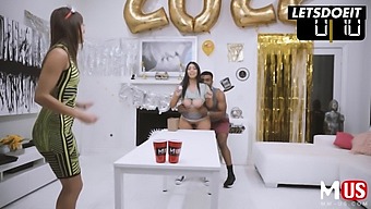 Busty Beauty Violet Myers Enjoys A Bbc-Filled Birthday Orgy