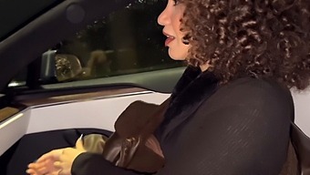 Young Wife’s Husband Allows Her To Have Sex With Another Man In The Car